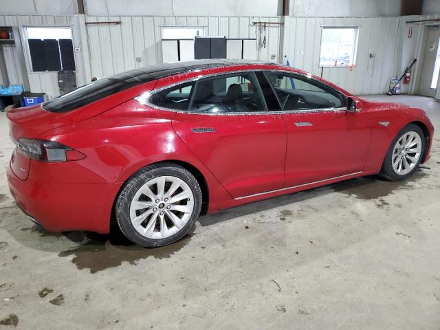 5YJSA1E2XGF142891 - 2016 TESLA MODEL S წითელი ფოტო 3