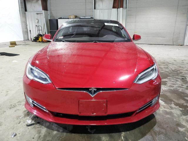 5YJSA1E2XGF142891 - 2016 TESLA MODEL S წითელი ფოტო 5