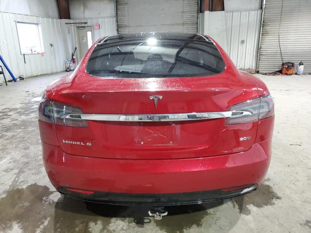 5YJSA1E2XGF142891 - 2016 TESLA MODEL S წითელი ფოტო 6