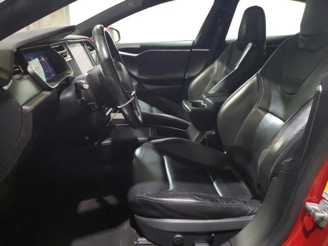 5YJSA1E2XGF142891 - 2016 TESLA MODEL S წითელი ფოტო 7