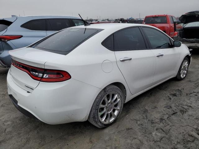 1C3CDFCA1DD211350 - 2013 DODGE DART LIMITED WHITE photo 3