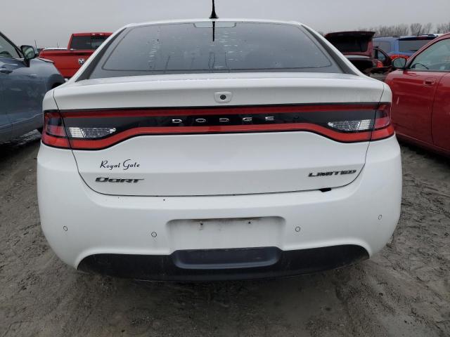 1C3CDFCA1DD211350 - 2013 DODGE DART LIMITED WHITE photo 6