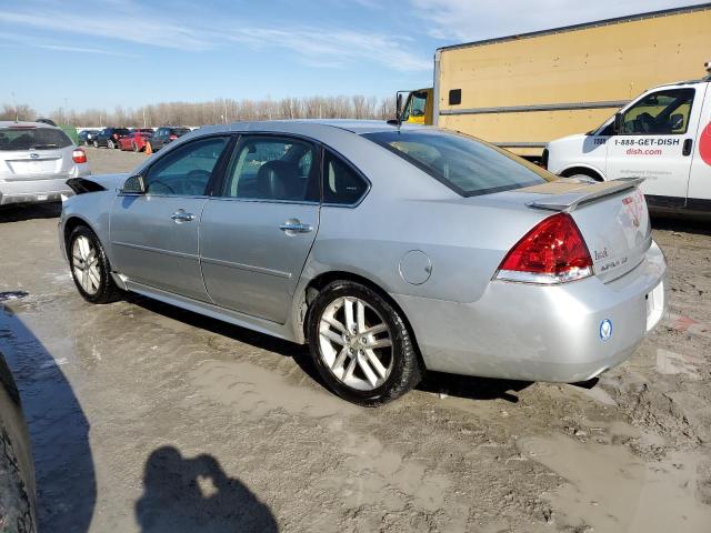 2G1WC5E35E1114839 - 2014 CHEVROLET IMPALA LIM LTZ SILVER photo 2