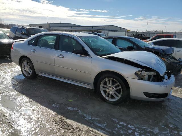 2G1WC5E35E1114839 - 2014 CHEVROLET IMPALA LIM LTZ SILVER photo 4