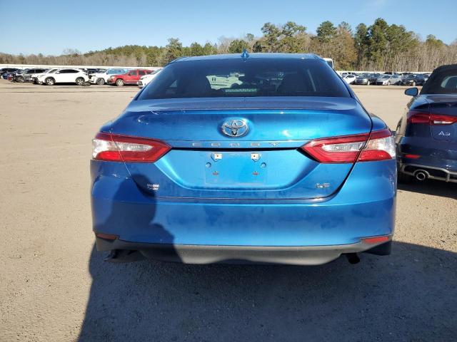 4T1C11AK4LU372062 - 2020 TOYOTA CAMRY LE BLUE photo 6