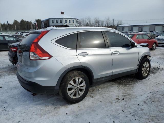 2HKRM4H76EH714407 - 2014 HONDA CR-V EXL SILVER photo 3