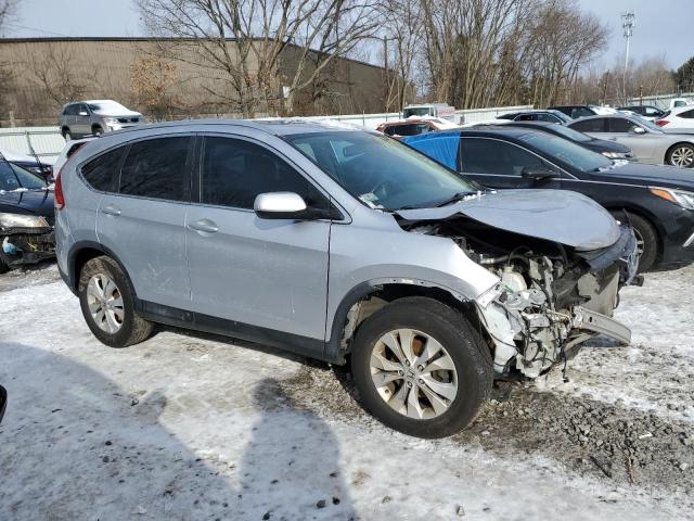 2HKRM4H76EH714407 - 2014 HONDA CR-V EXL SILVER photo 4