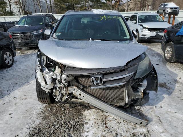 2HKRM4H76EH714407 - 2014 HONDA CR-V EXL SILVER photo 5