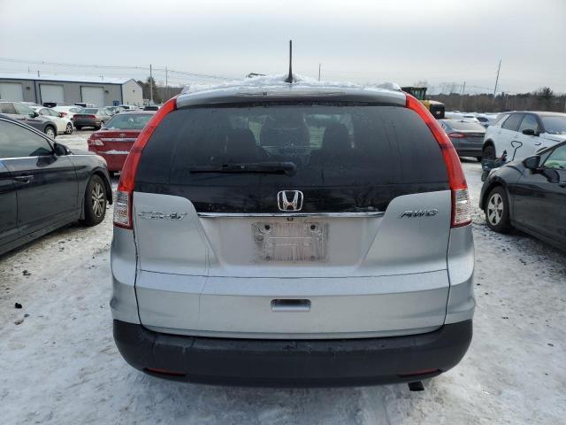 2HKRM4H76EH714407 - 2014 HONDA CR-V EXL SILVER photo 6