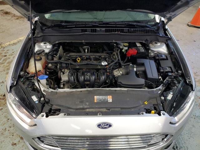 3FA6P0H71DR316249 - 2013 FORD FUSION SE SILVER photo 11