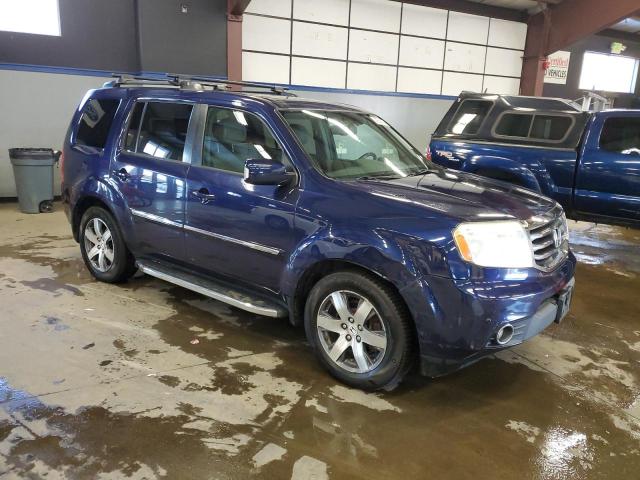 5FNYF4H97DB038926 - 2013 HONDA PILOT TOURING BLUE photo 4