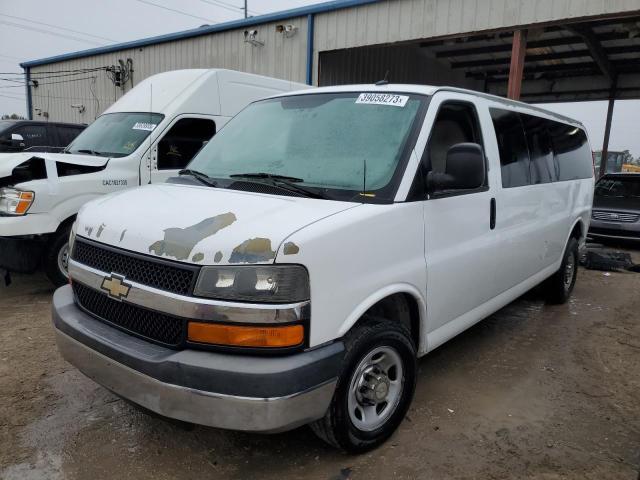1GAZG1FG7D1137040 - 2013 CHEVROLET EXPRESS G3 LT WHITE photo 1