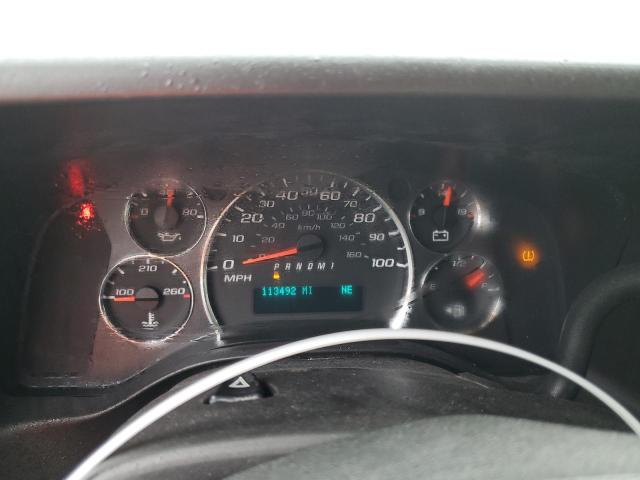 1GAZG1FG7D1137040 - 2013 CHEVROLET EXPRESS G3 LT WHITE photo 9