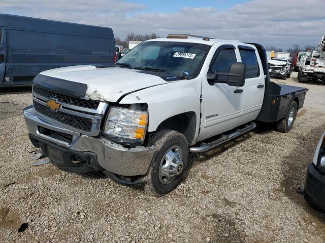 1GC4C0CG9CF212608 - 2012 CHEVROLET SILVERADO C3500 LT WHITE photo 1