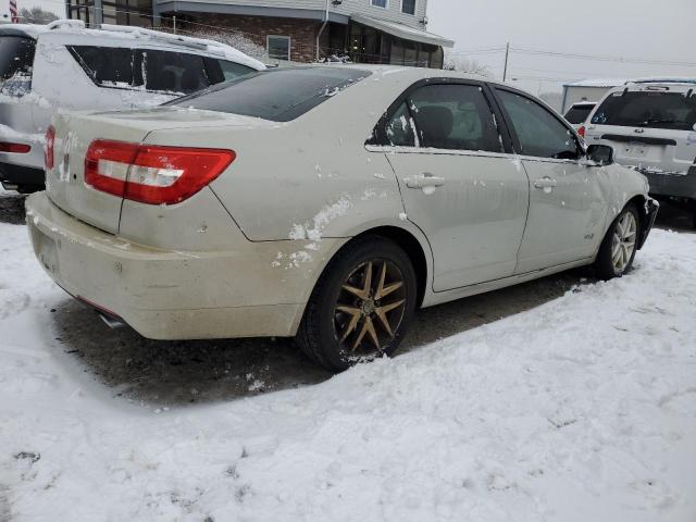 3LNHM28TX8R626695 - 2008 LINCOLN MKZ WHITE photo 3