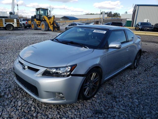 JTKJF5C74D3051264 - 2013 TOYOTA SCION TC ვერცხლისფერი ფოტო 1
