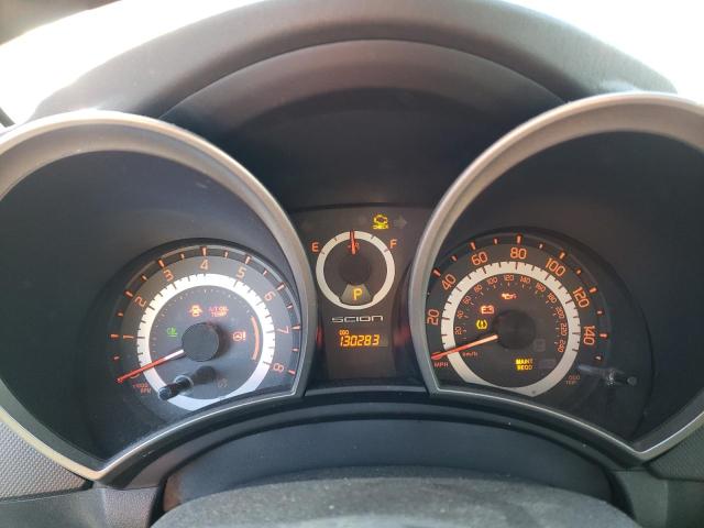 JTKJF5C74D3051264 - 2013 TOYOTA SCION TC ვერცხლისფერი ფოტო 9