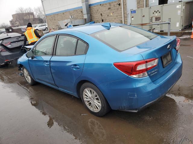 4S3GKAD66J3605556 - 2018 SUBARU IMPREZA PREMIUM PLUS BLUE photo 2