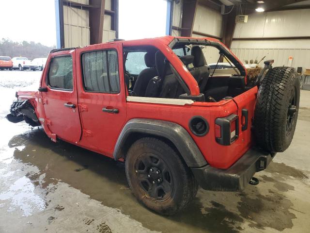 1C4HJXDG5JW130161 - 2018 JEEP WRANGLER U SPORT RED photo 2