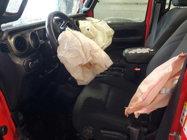 1C4HJXDG5JW130161 - 2018 JEEP WRANGLER U SPORT წითელი ფოტო 7