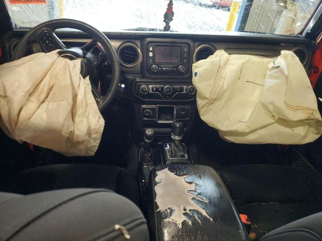 1C4HJXDG5JW130161 - 2018 JEEP WRANGLER U SPORT წითელი ფოტო 8