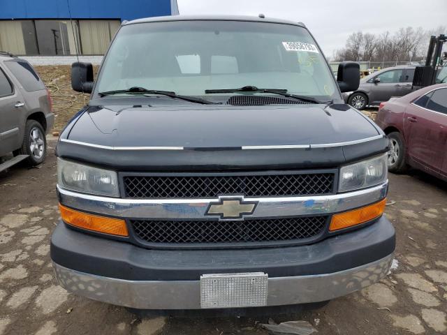 1GAWGRFA6E1129137 - 2014 CHEVROLET EXPRESS G2 LT BLUE photo 5