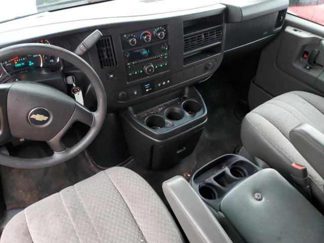 1GAWGRFA6E1129137 - 2014 CHEVROLET EXPRESS G2 LT BLUE photo 8