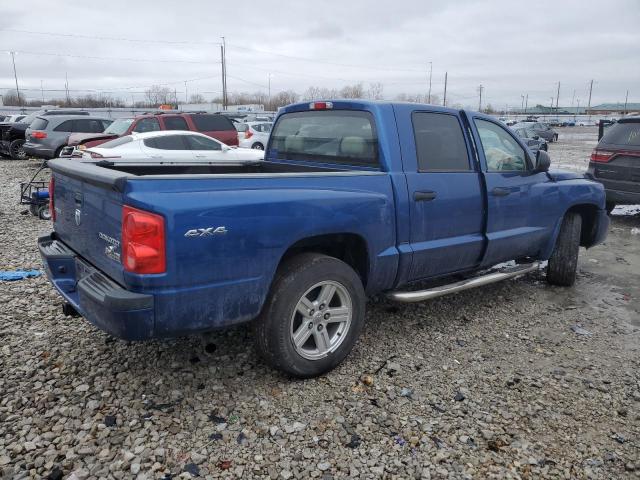 1D7RW3GK5BS649112 - 2011 DODGE DAKOTA SLT BLUE photo 3