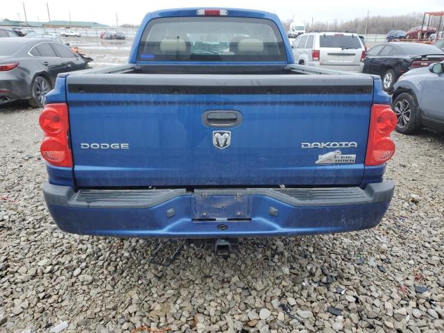 1D7RW3GK5BS649112 - 2011 DODGE DAKOTA SLT BLUE photo 6