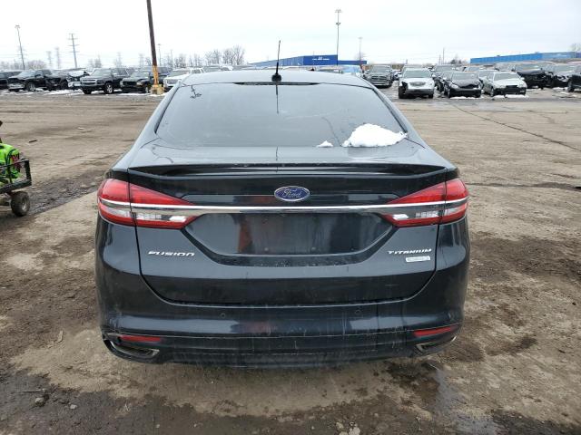 3FA6P0K93HR156858 - 2017 FORD FUSION TITANIUM BLACK photo 6