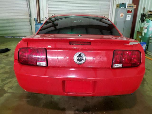 1ZVHT80N085198207 - 2008 FORD MUSTANG RED photo 6