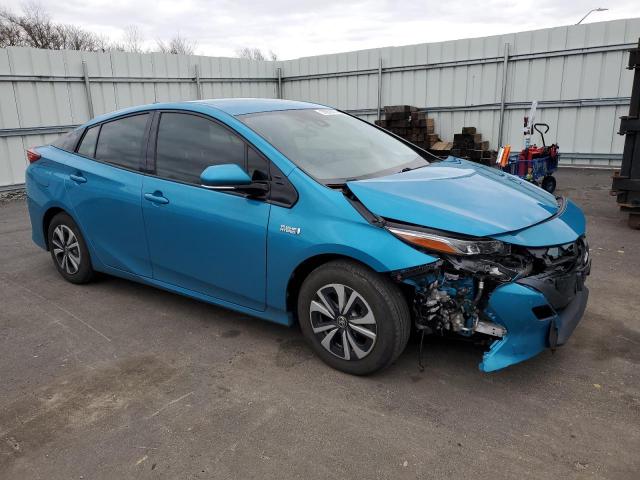 JTDKARFP3J3083809 - 2018 TOYOTA PRIUS PRIM 蓝色 照片 4