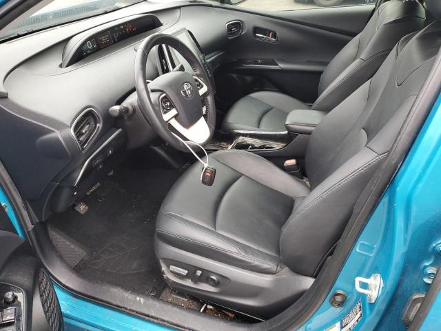 JTDKARFP3J3083809 - 2018 TOYOTA PRIUS PRIM 蓝色 照片 7