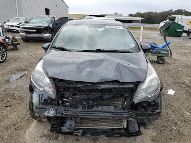 KNADM4A33E6327905 - 2014 KIA RIO LX CHARCOAL photo 5