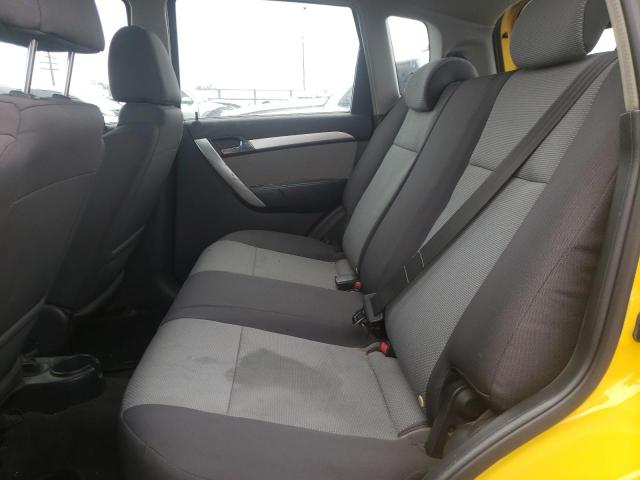 KL1TD66E19B627225 - 2009 CHEVROLET AVEO LS YELLOW photo 10