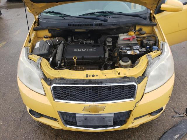 KL1TD66E19B627225 - 2009 CHEVROLET AVEO LS 黄色 照片 11