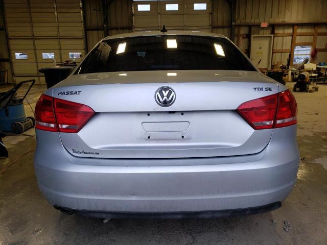 1VWBN7A32EC116766 - 2014 VOLKSWAGEN PASSAT SE SILVER photo 6