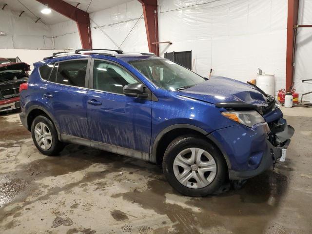 2T3BFREV3EW209039 - 2014 TOYOTA RAV4 LE BLUE photo 4