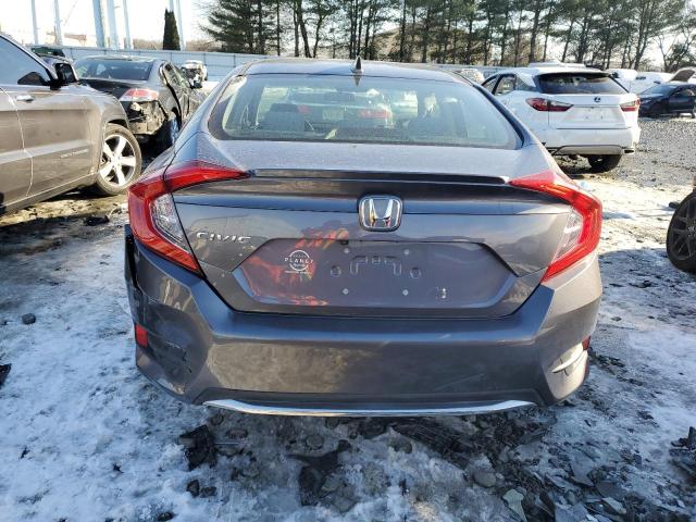 19XFC1F3XKE200645 - 2019 HONDA CIVIC EX GRAY photo 6