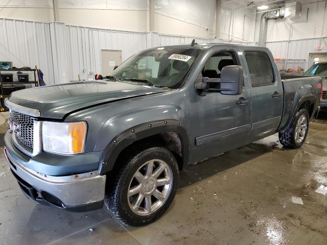 3GTP2VE32BG316412 - 2011 GMC SIERRA K1500 SLE TEAL photo 1