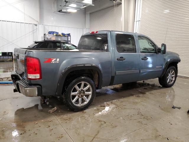 3GTP2VE32BG316412 - 2011 GMC SIERRA K1500 SLE TEAL photo 3