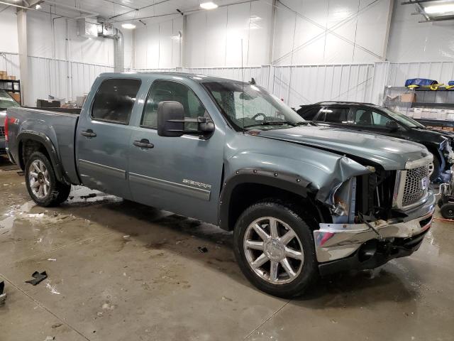 3GTP2VE32BG316412 - 2011 GMC SIERRA K1500 SLE TEAL photo 4