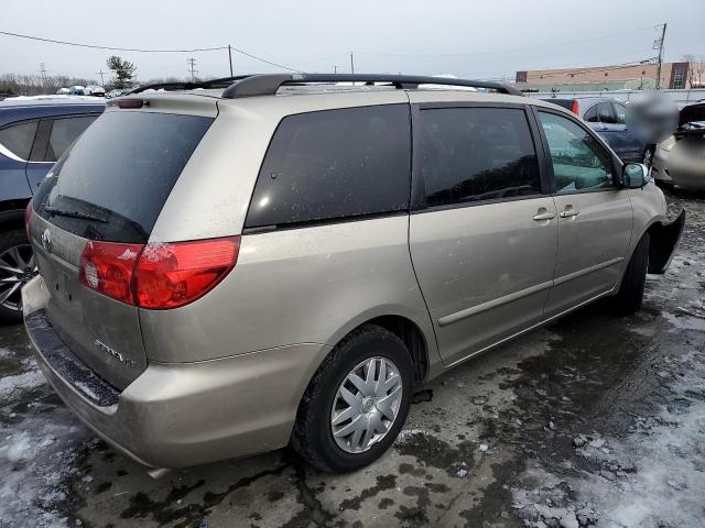 5TDZK23C68S130246 - 2008 TOYOTA SIENNA CE TAN photo 3