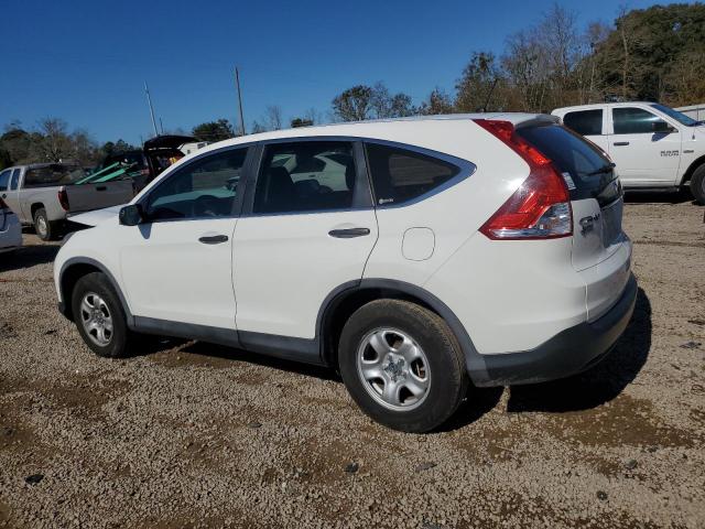 5J6RM3H3XCL022953 - 2012 HONDA CR-V LX WHITE photo 2