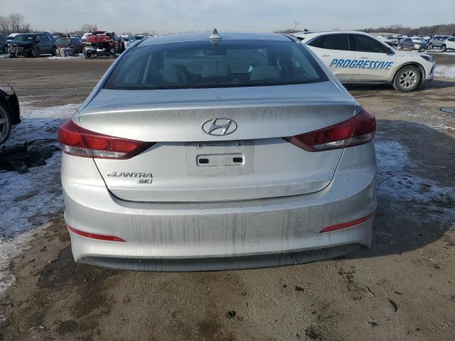 5NPD74LF9HH186544 - 2017 HYUNDAI ELANTRA SE SILVER photo 6