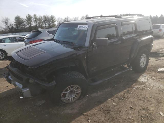 5GTEN13E688160409 - 2008 HUMMER H3 BLACK photo 1