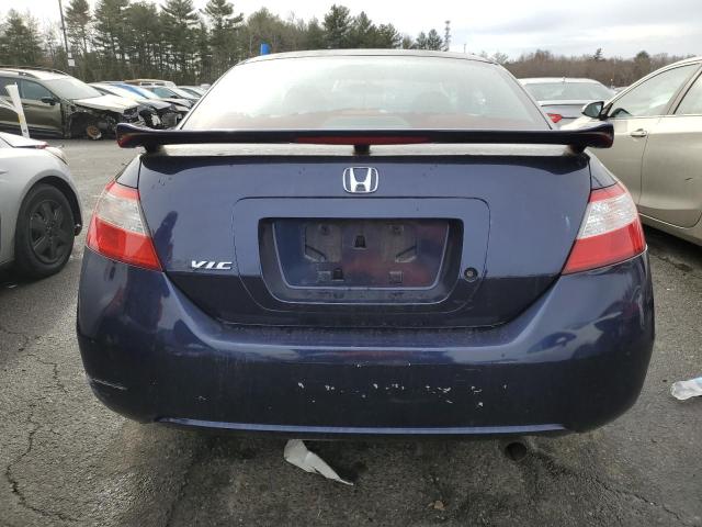 2HGFG12679H537441 - 2009 HONDA CIVIC LX BLUE photo 6