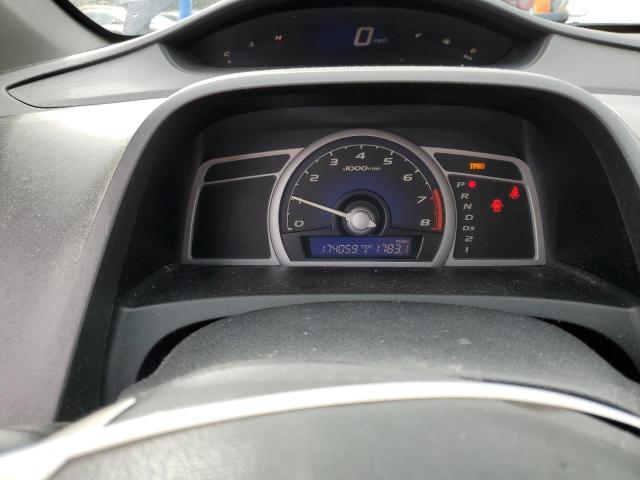 2HGFG12679H537441 - 2009 HONDA CIVIC LX BLUE photo 9