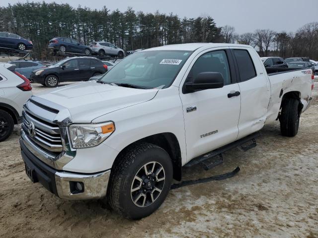 5TFUY5F15HX672744 - 2017 TOYOTA TUNDRA DOUBLE CAB SR/SR5 WHITE photo 1