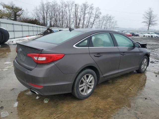 5NPE24AF5FH034005 - 2015 HYUNDAI SONATA SE GRAY photo 3